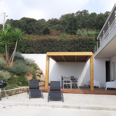 T2 Calme Avec Vue Mer Et Borne De Recharge Sur Demande Bastia  Luaran gambar