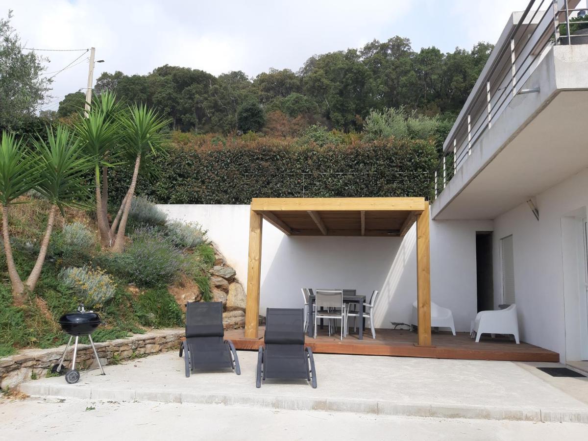 T2 Calme Avec Vue Mer Et Borne De Recharge Sur Demande Bastia  Luaran gambar